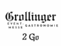 Grollinger2Go Logo – Messe- und Eventgastronomie black